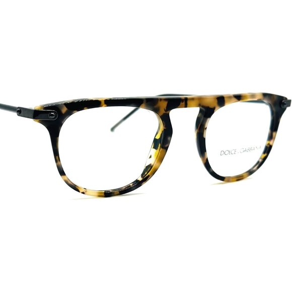 NEW DOLCE & GABBANA DG 3318 3141 Havana Men Frame RX 48mm 20 145 - Picture 3 of 8